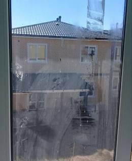 Грязное окно